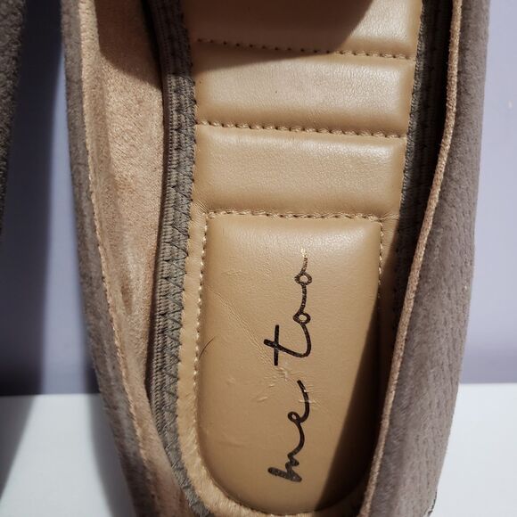 Me Yoo Women's Tan Slip On Comfort Dress Shies Sz 9M - Picture 8 of 10